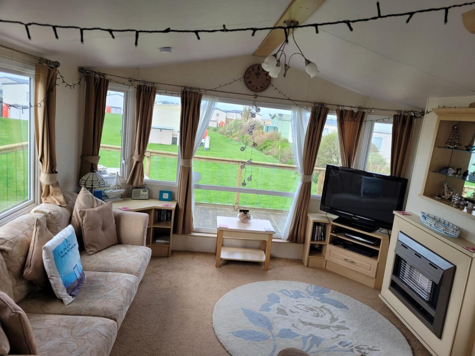 Cosy Caravan Sunbeach Llwyngwril Extérieur photo